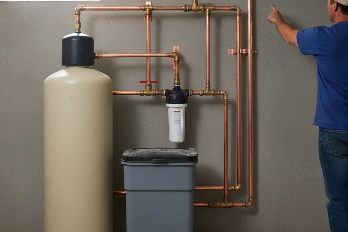 Whole-house water treatment system installed in Carbondale